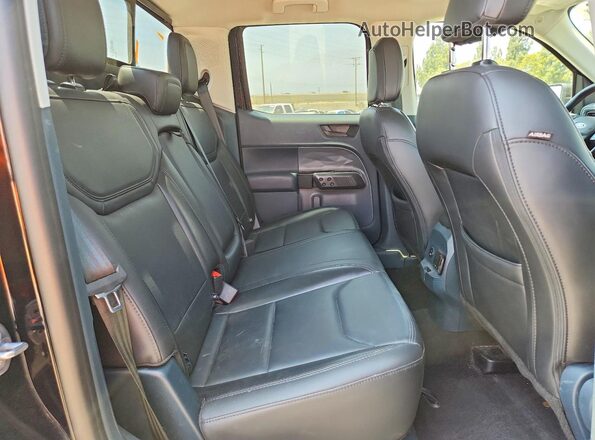 3FTTW8E3XPRB04289 2023 FORD MAVERICK Черный Вид задних сидений