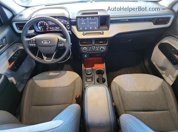 3FTTW8E97NRA72130 2022 FORD MAVERICK Blue წინა პანელის ხედი
