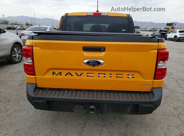 3FTTW8F93PRA38591 2023 FORD MAVERICK Желтый Вид сзади