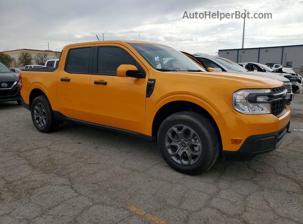 3FTTW8F93PRA38591 2023 FORD MAVERICK Желтый Передняя правая четверть