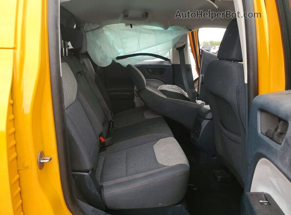 3FTTW8F93PRA38591 2023 FORD MAVERICK Желтый Вид задних сидений