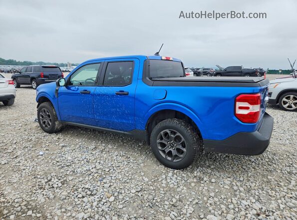 3FTTW8F96NRA99141 2022 FORD MAVERICK Синий Задняя левая четверть