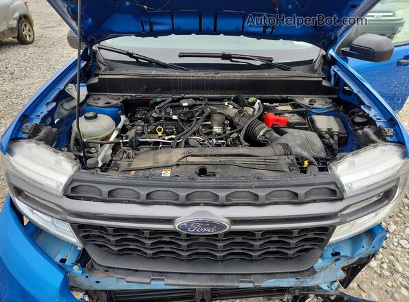 3FTTW8F96NRA99141 2022 FORD MAVERICK Синий Вид задней части салона