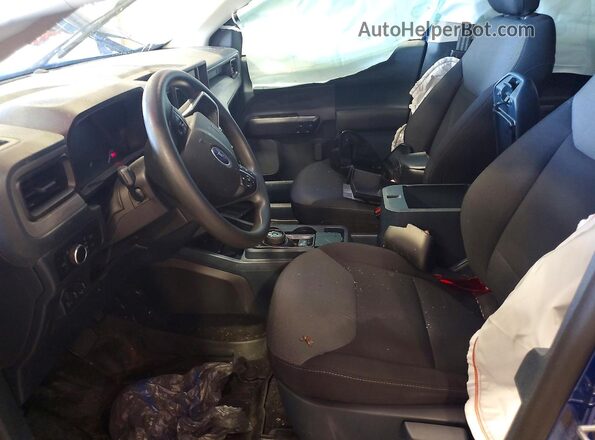 3FTTW8F96PRA01180 2023 FORD MAVERICK Синий Вид салона спереди