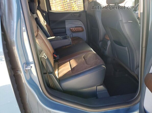 3FTTW8F97NRA33326 2022 FORD MAVERICK Синий Вид задних сидений