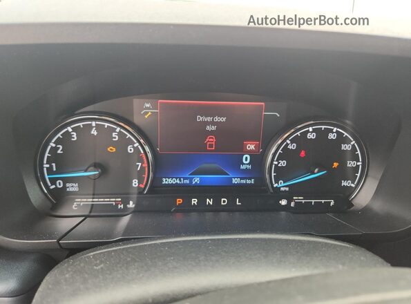 3FTTW8F9XPRA20234 2023 FORD MAVERICK Синий Вид щитка приборов