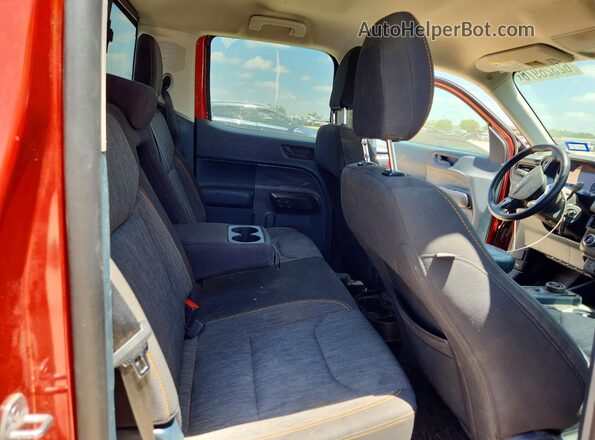 3FTTW8G9XPRA52809 2023 FORD MAVERICK Maroon უკანა სავარძლების ხედი