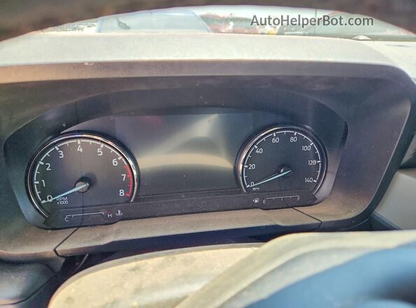 3FTTW8G9XPRA52809 2023 FORD MAVERICK Maroon ხელსაწყოთა პანელის ხედი