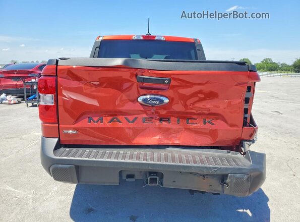 3FTTW8H36RRA35146 2024 FORD MAVERICK Orange Rear view