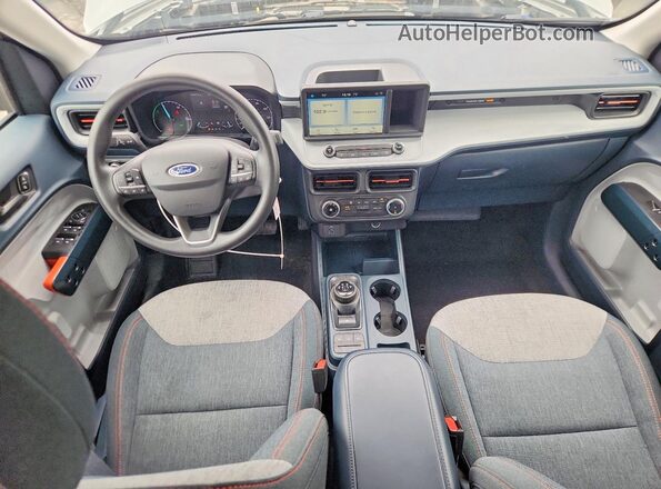 3FTTW8H3XRRA23176 2024 FORD MAVERICK Зеленый Вид панели приборов