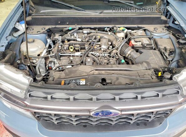3FTTW8H93RRA98239 2024 FORD MAVERICK Blue უკანა სალონის ხედი