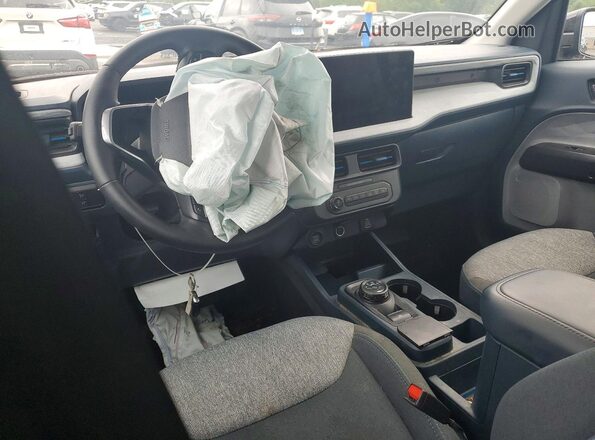 3FTTW8J33SRA27733 2025 FORD MAVERICK Gray Widok deski rozdzielczej