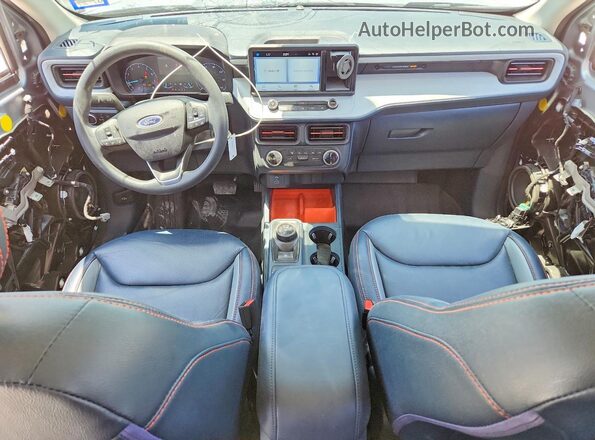 3FTTW8J93RRB26597 2024 FORD MAVERICK Silver Вид панелі приладів