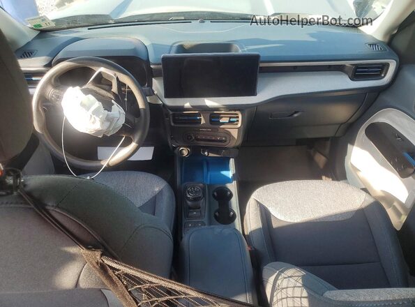 3FTTW8JA3SRB77307 2025 FORD MAVERICK Blue Widok deski rozdzielczej