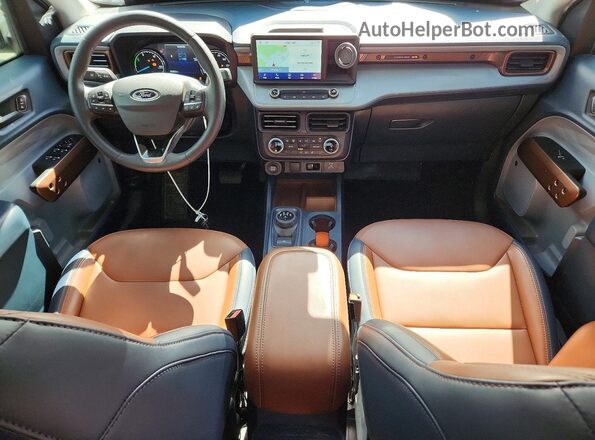 3FTTW8M31RRA68514 2024 FORD MAVERICK Gray Widok deski rozdzielczej