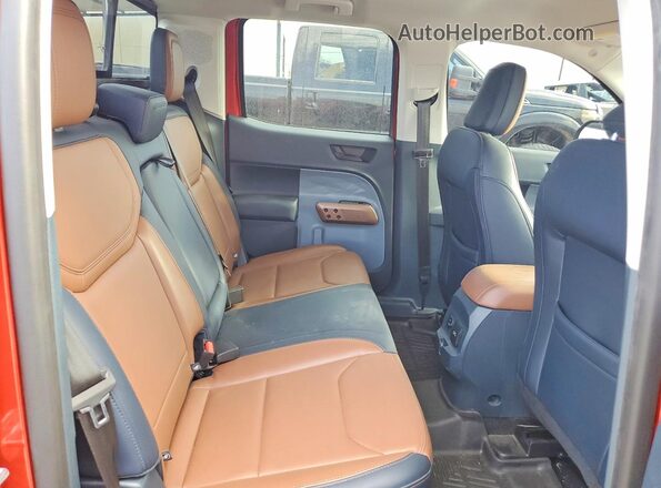 3FTTW8M35RRB21683 2024 FORD MAVERICK Оранжевый Вид задних сидений