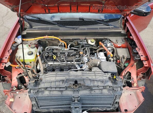3FTTW8M35RRB21683 2024 FORD MAVERICK Оранжевый Вид задней части салона