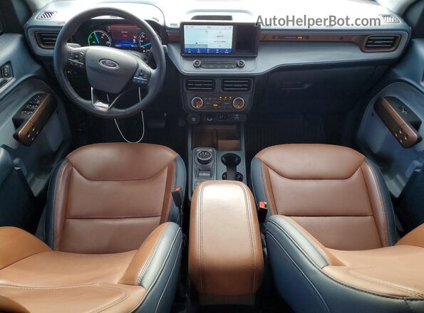 3FTTW8M35RRB21683 2024 FORD MAVERICK Оранжевый Вид панели приборов