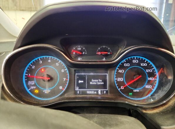 3G1BC5SM2HS565876 2017 CHEVROLET CRUZE Silver Vista del cuadro de instrumentos