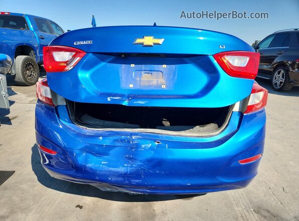 3G1BE5SM2HS531754 2017 CHEVROLET CRUZE Blue Widok z tyłu