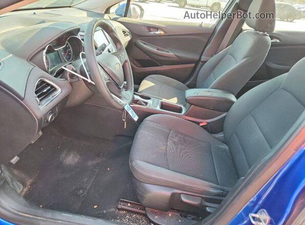 3G1BE5SM2HS531754 2017 CHEVROLET CRUZE Blue Widok wnętrza z przodu
