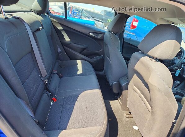 3G1BE5SM2HS531754 2017 CHEVROLET CRUZE Blue Widok tylnych siedzeń