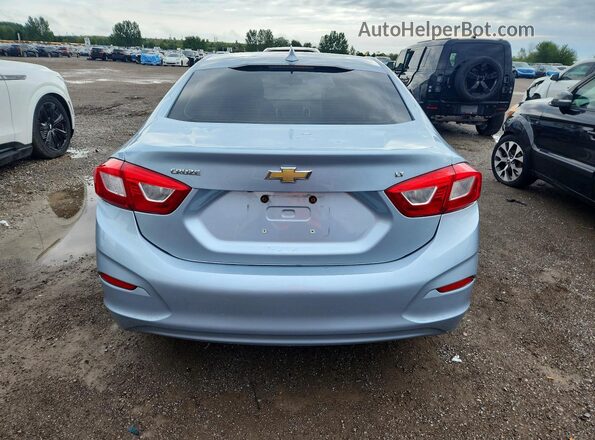 3G1BE5SM5HS543347 2017 CHEVROLET CRUZE Blue Widok z tyłu
