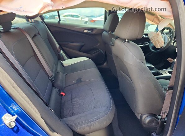 3G1BE5SM7HS557248 2017 CHEVROLET CRUZE Blue Vista de los asientos traseros