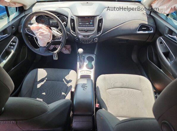 3G1BE5SM7HS557248 2017 CHEVROLET CRUZE Blue Vista del salpicadero