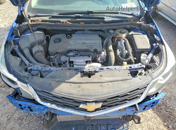 3G1BE6SM2HS541920 2017 CHEVROLET CRUZE Blue Vista interior trasera