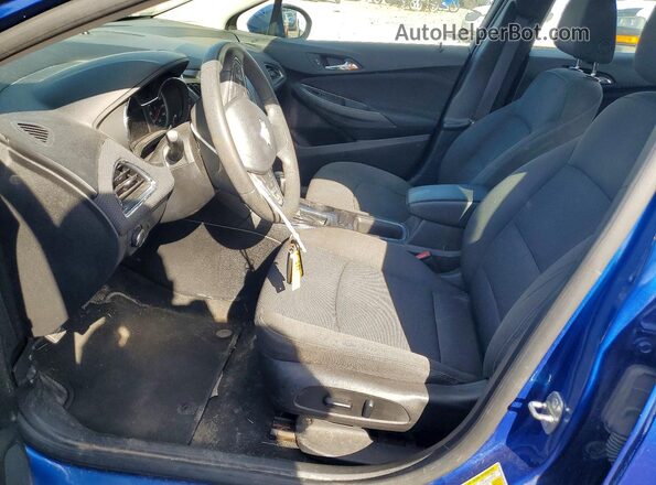 3G1BE6SM2HS541920 2017 CHEVROLET CRUZE Blue Vista interior delantera