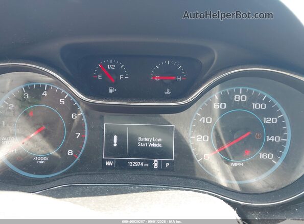 3G1BE6SM5HS504764 2017 CHEVROLET CRUZE Blue Вид задніх сидінь