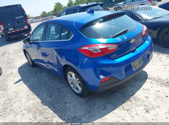3G1BE6SM5HS504764 2017 CHEVROLET CRUZE Blue Задня ліва чверть