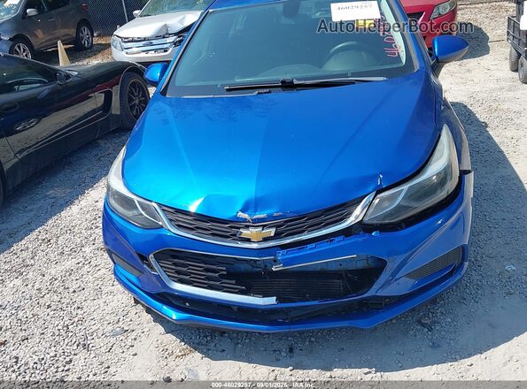 3G1BE6SM5HS504764 2017 CHEVROLET CRUZE Blue Вид спереду