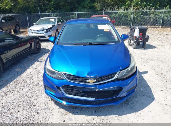 3G1BE6SM5HS504764 2017 CHEVROLET CRUZE Blue Вид щитка приладів