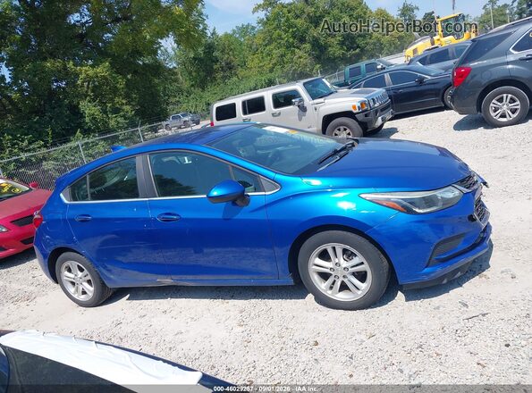 3G1BE6SM5HS504764 2017 CHEVROLET CRUZE Blue Вид задньої частини салону