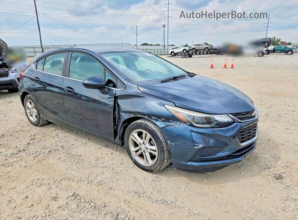 3G1BE6SM7HS609967 2017 CHEVROLET CRUZE Blue წინა მარჯვენა