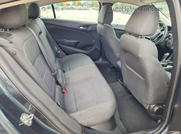 3G1BE6SM7HS609967 2017 CHEVROLET CRUZE Blue უკანა სავარძლების ხედი