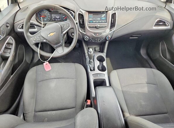 3G1BE6SM7HS609967 2017 CHEVROLET CRUZE Blue წინა პანელის ხედი