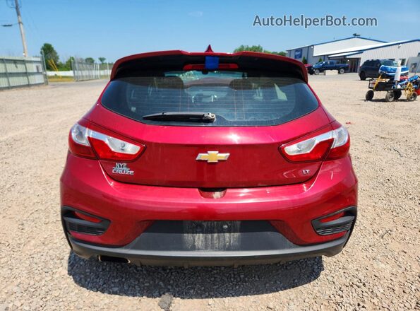 3G1BE6SM8HS532672 2017 CHEVROLET CRUZE Red Vista trasera