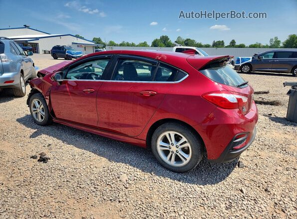 3G1BE6SM8HS532672 2017 CHEVROLET CRUZE Red Trasero izquierdo