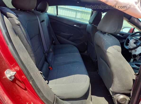 3G1BE6SM8HS532672 2017 CHEVROLET CRUZE Red Vista de los asientos traseros