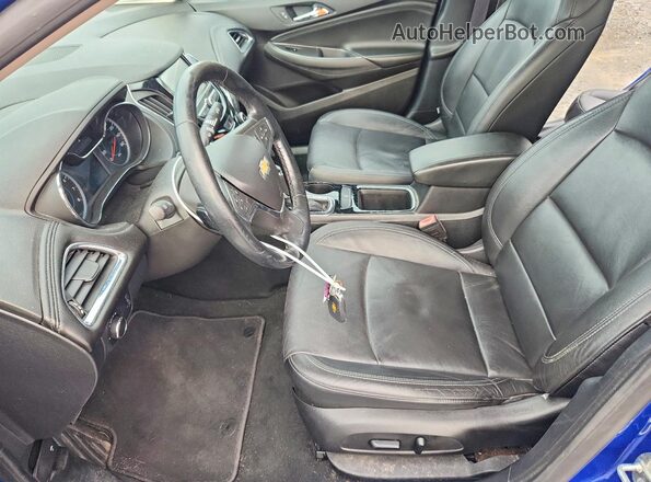 3G1BF5SM3HS564758 2017 CHEVROLET CRUZE Синий Вид салона спереди