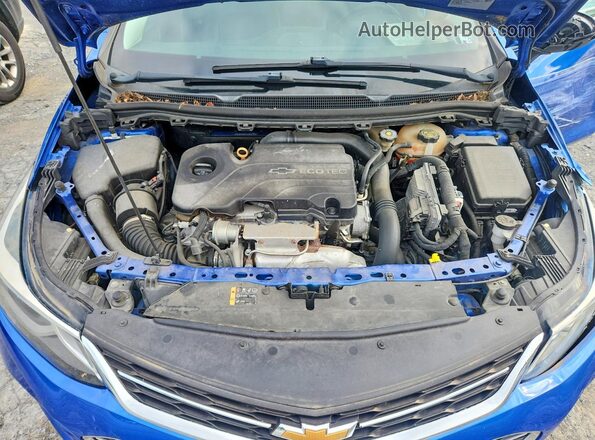 3G1BF5SM3HS564758 2017 CHEVROLET CRUZE Синий Вид задней части салона