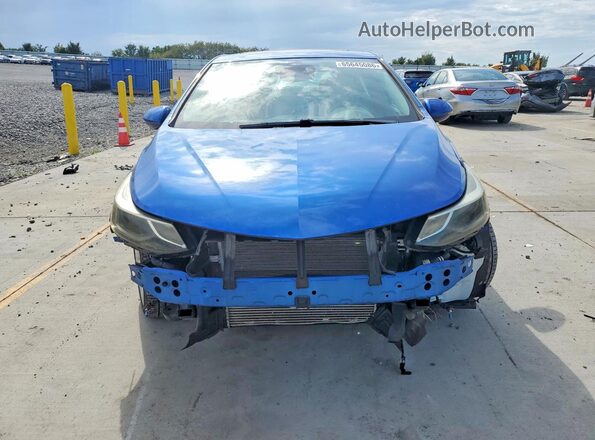3G1BF6SM5JS618329 2018 CHEVROLET CRUZE Синий Вид спереди