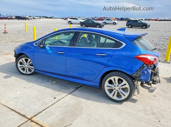 3G1BF6SM5JS618329 2018 CHEVROLET CRUZE Синий Задняя левая четверть