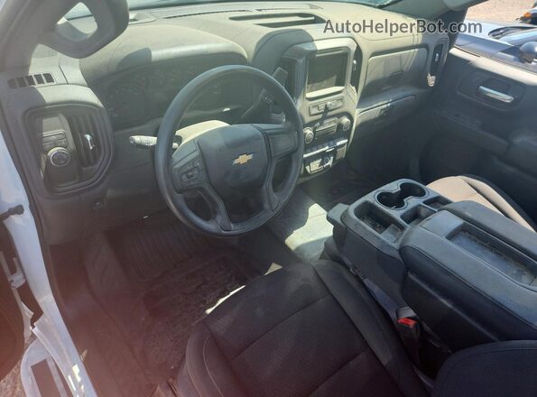 3GCNAAED0SG397129 2025 CHEVROLET SILVERADO White Dashboard view
