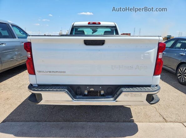 3GCNAAED0SG397129 2025 CHEVROLET SILVERADO White Rear view