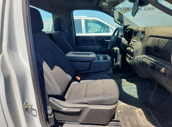 3GCNAAED0SG397129 2025 CHEVROLET SILVERADO White Rear seats view