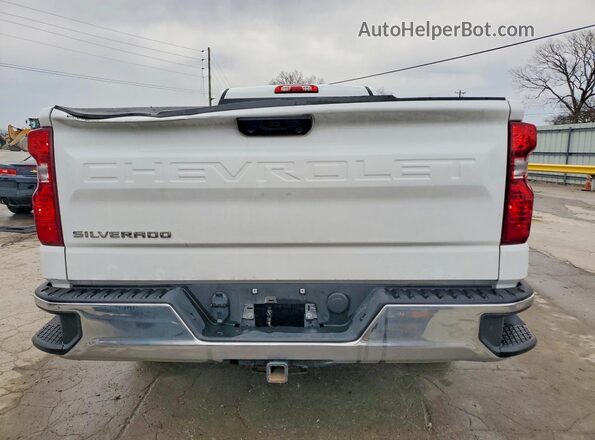 3GCNAAEDXRG283150 2024 CHEVROLET SILVERADO Белый Вид сзади